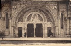 CPA Lourdes Entree du Rosaire 