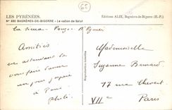 CPA Les Pyrenees Bagneres de Bigorre le vallon de Salut 