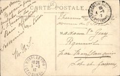 CPA Les Pyrenees Le pic du Midi vue prise de la Route de Toulouse 