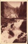 CPA Cauterets Cascade du Lutour 