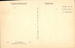 CPA Cauterets Cascade du Lutour 