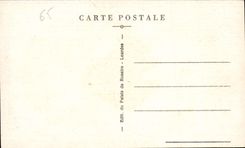 CPA Lourdes Portail de Bernadette Soubirous 