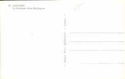 CPA Lourdes La Basilique et les Montagnes 