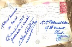 CPA Tarbes Ville Natale du M foch Place de Verdun 