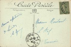 CPA Lourdes La Basilique et le Gave 