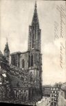 CPA Strasbourg La Cathedrale Cote Nord 