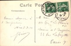 CPA Monte Carlo Vue sur la Condamine et le Rocher 