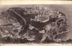 CPA Monte Carlo Le Rocher 