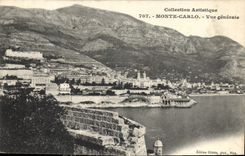 CPA Collection Artistique Monte Carlo Vue generale 