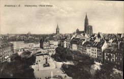 CPA Strasbourg Kleberplatz Place Kleber 
