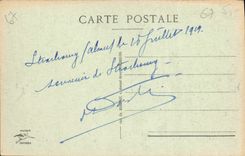 CPA Strasbourg La Cathedrale Cote Sud 