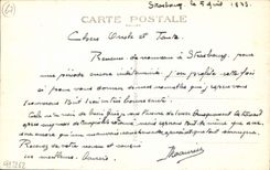 CPA Strasbourg Eglise Saint Paul et Cathedrale 