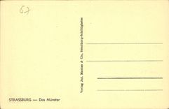 CPA Strasbourg Dac Munster 