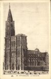 CPA Strasbourg La Cathedrale 