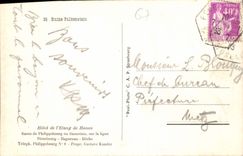 CPA Hotel de l'Etang de Hanau Gares de Philippsbourg ou Bannstein sur la ligne Strasbourg 