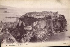 CPA Monaco Le Rocher 