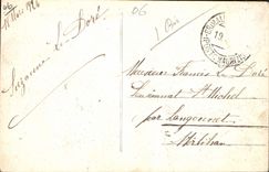 CPA Grimaldi Vintimiglia Hotel Miramare visto dal Rochers Rouges 