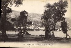 CPA Beaulieu sur Mer vu du Cap Ferrat 