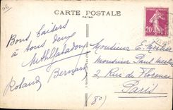 CPA Martin Vesubie A M The Nician's Switzerland Boreon Waterfall 