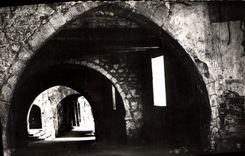 CPA Villefranche sur Mer La rue obscure 