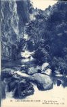CPA Les Gorges du Loup Vue prise pres du Saut du Loup 