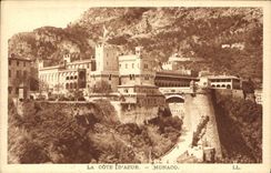 CPA La Cote d'Azur Monaco 
