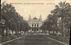 CPA Monte Carlo Le Casino entre les Palmiers 