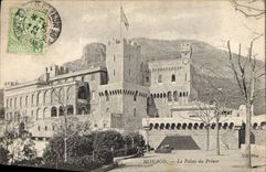 CPA Monaco Le Palais du Prince 