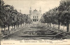 CPA Monte Carlo Casino et Jardins 