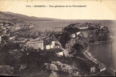 CPA Monaco Vue generale de la Principaute 