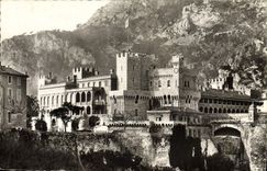 CPA Principaute de Monaco vue d'ensemble du Palais et des Remparts 