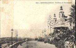 CPA Monte Carlo Theatre et Terrasses 