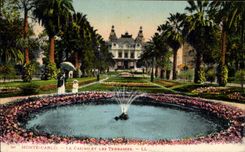 CPA Monte Carlo le Casino et les Terrasses 