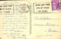 CPA Cap d'Antibes Juan les Pins La Pointe du Cap 