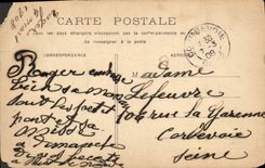 CPA Elle Si mon peti mange la Enfants