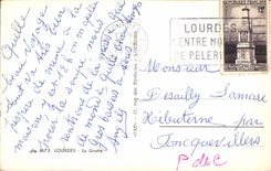 CPA Lourdes la Grotte 
