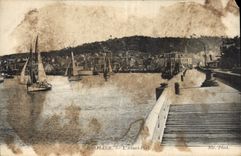 CPA Honfleur l'Avant port 