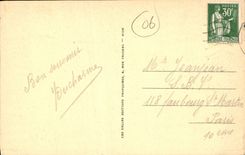 CPA Nice les Jardins vus du Casino Municipal 