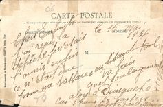 CPA Collection Artistique Menton la Ville et le Quai entre les 