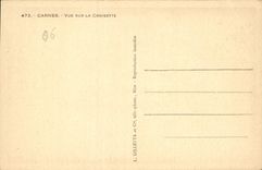 CPA Cannes vue sur la croisette 