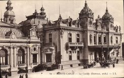 CPA Monte Carlo le Casino Dutroux arch 