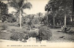 CPA Monte Carlo les Jardins du casino 