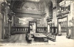 CPA Le Casino de Monte Carlo la Salle du Trente et Quarante 