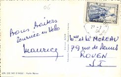 CPA Eze Nid d'Aigle Vieille Maison 