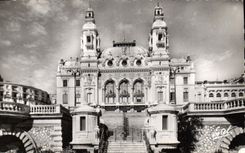 CPA Monte Carlo le Casino Facade et Terrasses sur la Mer 