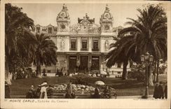CPA Monte Carlo Entree du Casino 