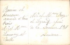 CPA Bonne Annee Femmes