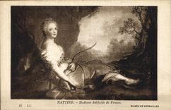 CPA Nattier Madame Adelaide de France Musee de Versailles 