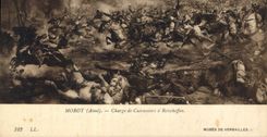 CPA Morot Aime Charge de Cuirassiers a Reischoffen Musee de Versailles 