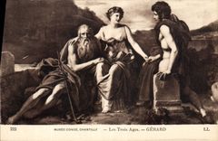 CPA Musee Conde Chantilly les Trois Ages Gerard 